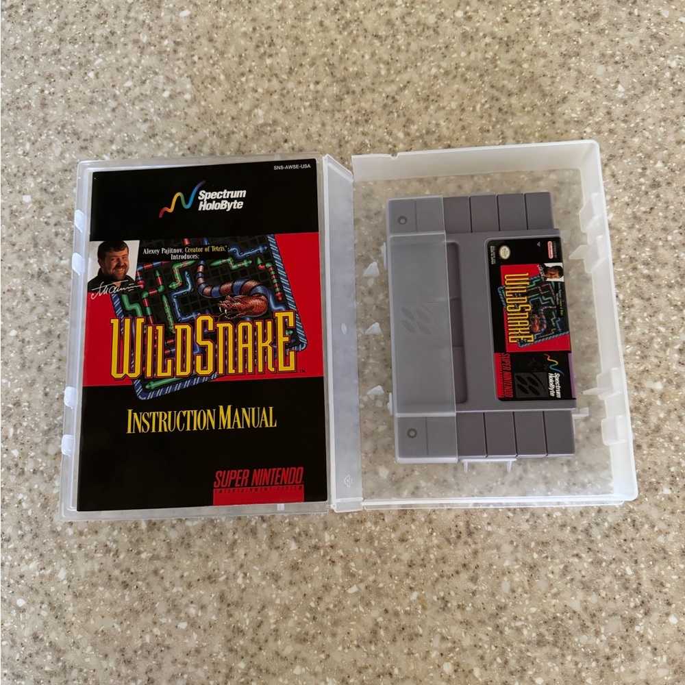 WildSnake - Super Nintendo (SNES)